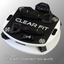 Виброплатформа Clear Fit CF-PLATE Compact 201 WHITE  - магазин СпортДоставка. Спортивные товары интернет магазин в Рязани 