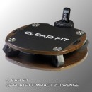 Виброплатформа Clear Fit CF-PLATE Compact 201 WENGE - магазин СпортДоставка. Спортивные товары интернет магазин в Рязани 