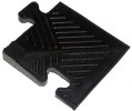 Уголок для резинового бордюра,черный,толщина 12 мм MB Barbell MB-MatB-Cor12  - магазин СпортДоставка. Спортивные товары интернет магазин в Рязани 