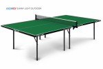 Теннисный стол всепогодный Start-Line Sunny Light Outdoor green облегченный вариант 6015-1 s-dostavka - магазин СпортДоставка. Спортивные товары интернет магазин в Рязани 