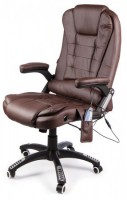 Вибромассажное кресло Calviano Veroni 53 коричневое s-dostavka - магазин СпортДоставка. Спортивные товары интернет магазин в Рязани 