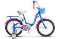 Детский велосипед Stels Jolly 16" V010 голубой розовый - магазин СпортДоставка. Спортивные товары интернет магазин в Рязани 