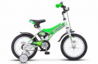 Детский велосипед Stels Jet 14" Z010 зеленый - магазин СпортДоставка. Спортивные товары интернет магазин в Рязани 