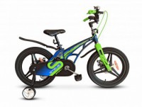 Детский велосипед Stels Galaxy Pro 14" V010 зеленый - магазин СпортДоставка. Спортивные товары интернет магазин в Рязани 