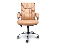 Офисное массажное кресло EGO BOSS EG1001 Орех в комплектации LUX - магазин СпортДоставка. Спортивные товары интернет магазин в Рязани 