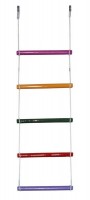 Детская веревочная лестница для ДСК 5 перекладин цвет радуга ЛВ5-3А - магазин СпортДоставка. Спортивные товары интернет магазин в Рязани 