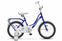 Детский велосипед Stels Wind 16" Z020 синий - магазин СпортДоставка. Спортивные товары интернет магазин в Рязани 