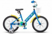 Детский велосипед Stels Captain 16" V010 синий - магазин СпортДоставка. Спортивные товары интернет магазин в Рязани 